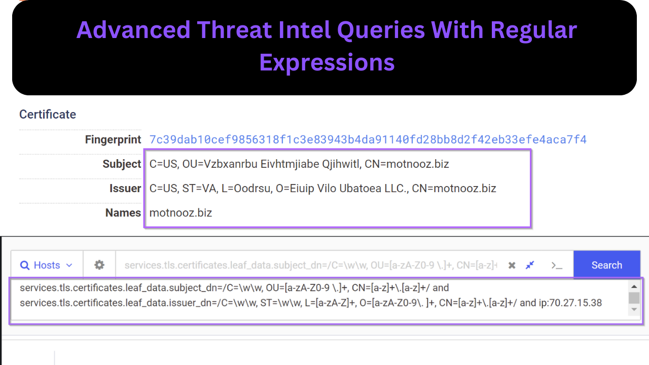 Advanced Threat Intel Queries - Catching 83 Qakbot Servers with Regex, Censys and TLS Certificates